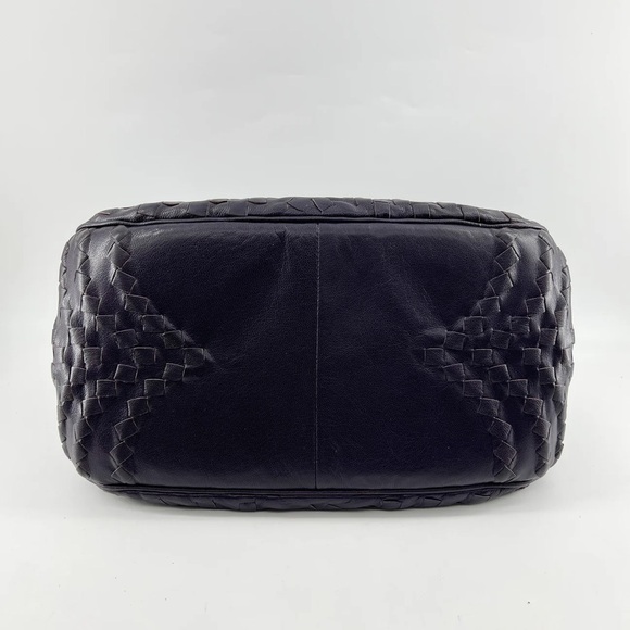 Bottega Veneta Purple Intrecciato Leather Tote - Picture 7 of 10